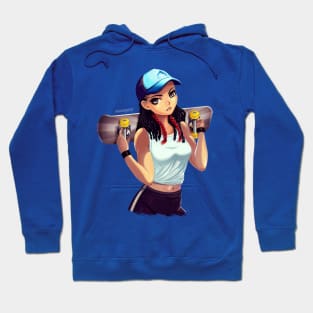 Skater girl Hoodie